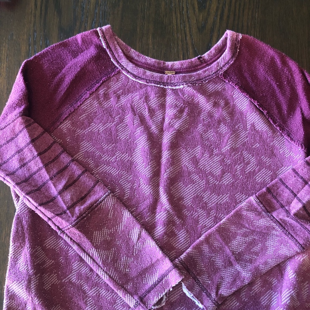 Free People long sleeve with zipper